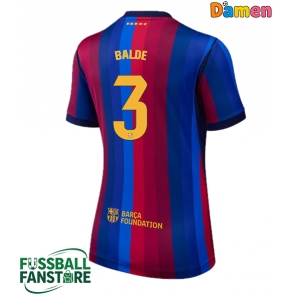 Barcelona Alejandro Balde #3 Replik Heimtrikot Damen 2026-27 Kurzarm